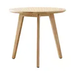 Set De Mesas Bajas You Ratonas Madera Y Rattán Sintético. Natural