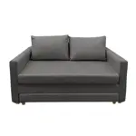 Sillon Cama 2 Cuerpos Australlia Lino Gris Medio 