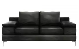 Sillón 2 Cuerpos Venus Negro 1,80 M...