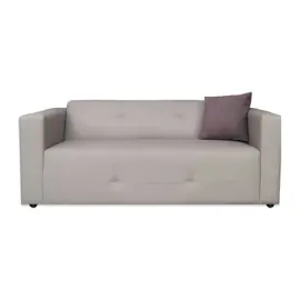 Sillon Sofa Basic Ecocuero Natural 160 X 75