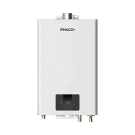 Calefón 14 Lts Por Minuto Tiro Forzado Blanco Phca...