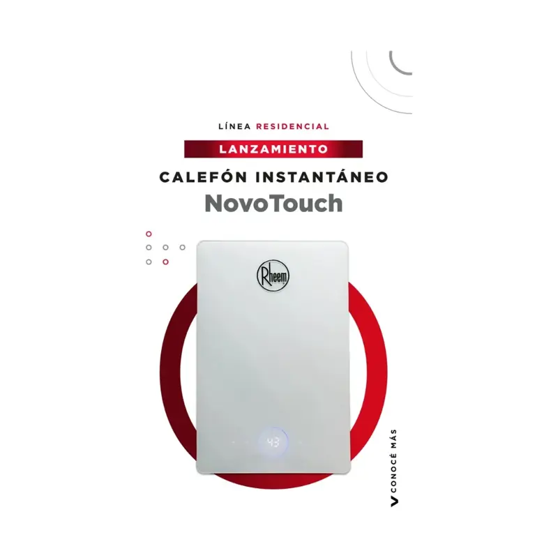calefon 14 litros digital tiro forzado rheem r7 14l gn xi tf b t.