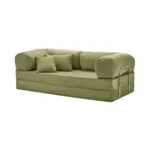 Sofá Teddy Pana Canellon Verde Uva 