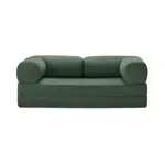 Sillon Teddy Luxury Pana Verde Ingles 