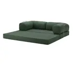 Sillon Teddy Luxury Pana Verde Ingles 