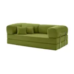 Sillón Teddy Luxury Pana Verde Oliva