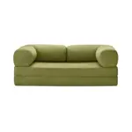 Sillón Teddy Luxury Pana Verde Oliva