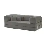 Sillón Teddy Luxury Pana Gris Claro 