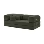 Sillón Teddy Luxury Pana Gris Oscuro 
