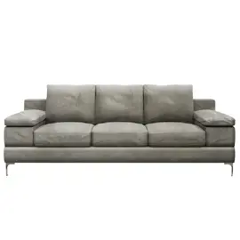 Sillón 3 Cuerpos Venus Gris Cl...