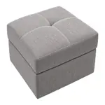 Poltrona Versa 75 x 78 con Puff Chenille Stone