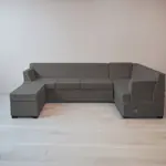 Sillón Smart 3+2 Cuerpos Living Box ® c/Puerto USB En Caja para armar. Derecho - GRIS