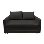 Sofa Cama Juego de Living Australlia 2 Cuerpos + 1 Cuerpo Lino Gris Oscuro