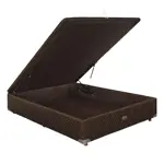 Base Sommier Baulera Springwall Roomy Jackard 2 Plazas 140x190