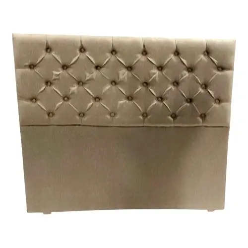 Respaldo Sommier King Size Multicapitone Rombos Alpha 2 metros Color Havano