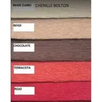 Respaldo Sommier King 2 metros Chenille Capitone Cuadrado  Color Beige