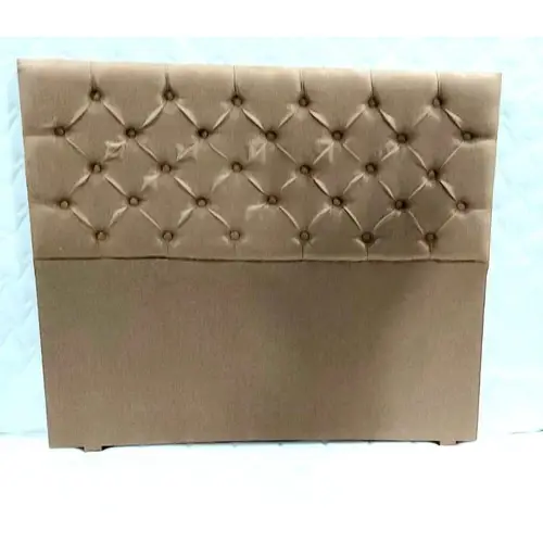 Respaldo Sommier 2 Plazas 140 Multicapitone Rombos Alpha Color Havano
