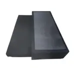 Base Sommier Carricama 1 1/2 Plaza Marinera Ayfa Tela Rustica Negra 100x200