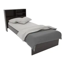 Cama 1 Plaza Con Repisa Orlandi Wen...