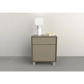 Mesa De Luz Minimal 1 Puerta 1...