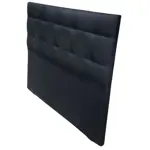 Respaldo Sommier Ayfa Tela Rustica Capitone 2 plazas 140cm