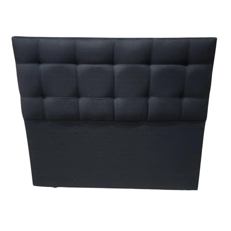 Respaldo Sommier Ayfa Tela Rustica Capitone 2 plazas 140cm