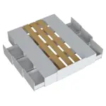 Cama Box Regulable Orlandi 2 Plazas a King 140 a 200 Cm