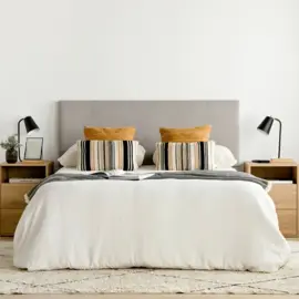 Respaldo De Cama 180X130 Cm Li...