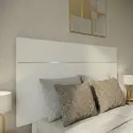 Respaldo EMC 1,80m 2 Plazas Blanco
