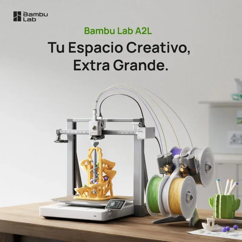 Impresora 3D Bambu Lab A2L Combo