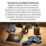 Filamento Elegoo PLA 1kg Verde Metálico 1.75mm