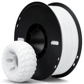 Filamento Tpu 95A 1.75Mm 1Kg Blanc...