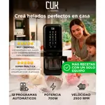 Máquina Para Hacer Helado Cuk By Gadnic 12 Programas 700W