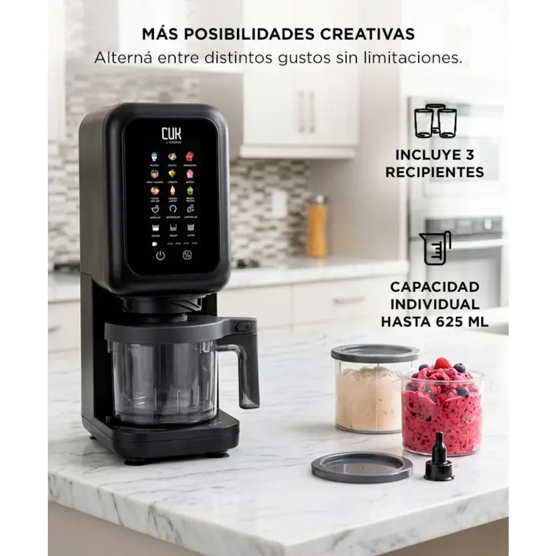 Máquina Para Hacer Helado Cuk By Gadnic 12 Programas 700W
