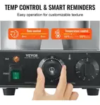 Máquina Eléctrica De Cono De Helado Vevor 1230 W