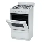 cocina candor blanca 50cm gas natural escorial