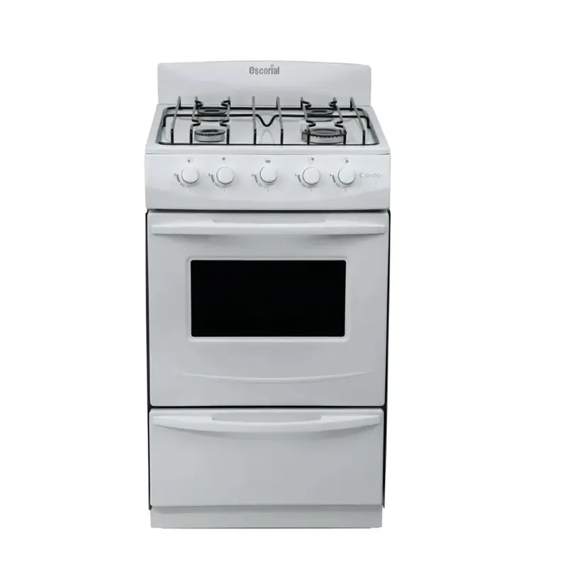cocina candor blanca 50cm gas natural escorial