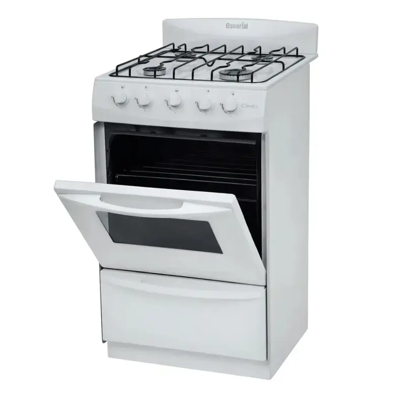 cocina candor blanca 50cm gas natural escorial