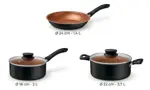 Set De Ollas Batería De Cocina Tramontina Linz Starflon 3pz