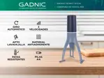 Mezclador de ollas Gadnic mixer automático 360°