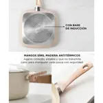 Batería de Cocina Set de Ollas Cuk By Gadnic 9 Piezas Granito Stone Antiadherente 