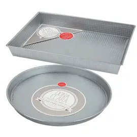 Set Pizzera + Asadera De Acero Alum...