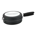 Sarten Doble Hamilton Beach Aluminio Antiadherente 20 cm SAN20HB-NS