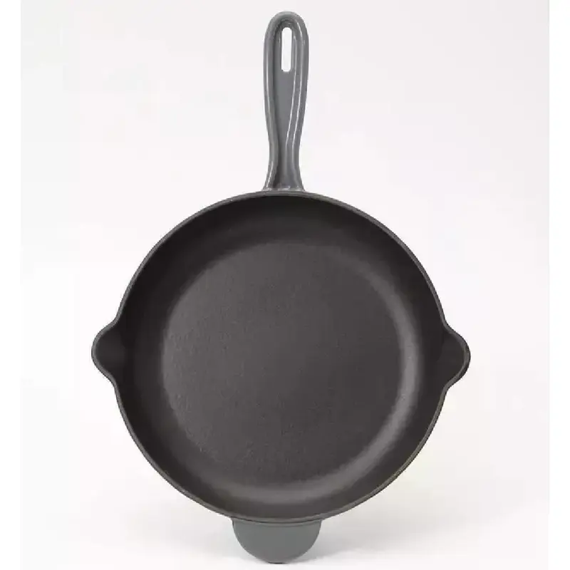 Sarten de Hierro Feuer 26cm Gris Enlozado C/Mango 100276