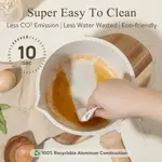 Juego de sartenes CAROTE de 1,4 l y 2,3 l con tapa antiadherente