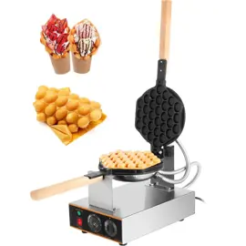 Máquina Para Hacer Gofres Con Burbu...