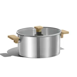 Olla De Acero Inoxidable  4.7L Con ...