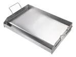 Plancha De Acero Inoxidable Pre-sazonada 60 X 40 Cm
