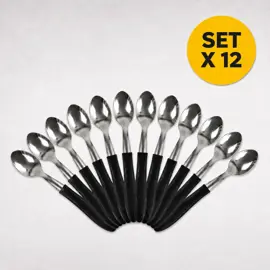 Set X12 Cucharitas De Te 13Cm Acero...