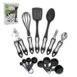 Set De Utensillos 14 Piezas Negro ...